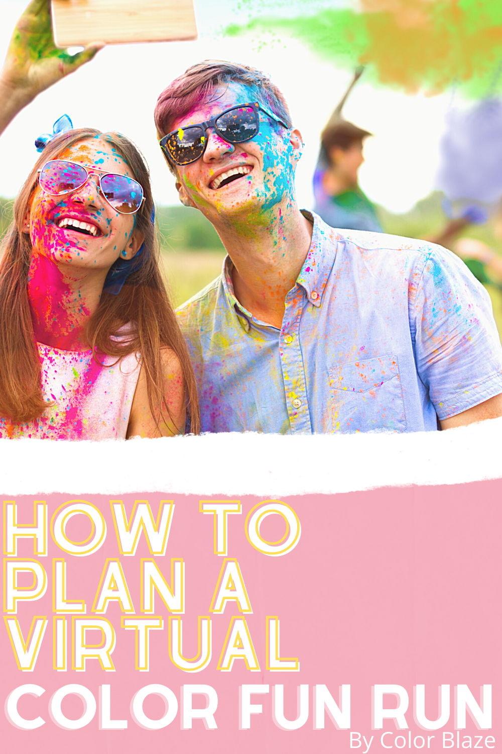 How to Get Colors from a Color Run Out of Your Hair: Tips & Tricks for  Protecting Your Hair from Color Run Powder