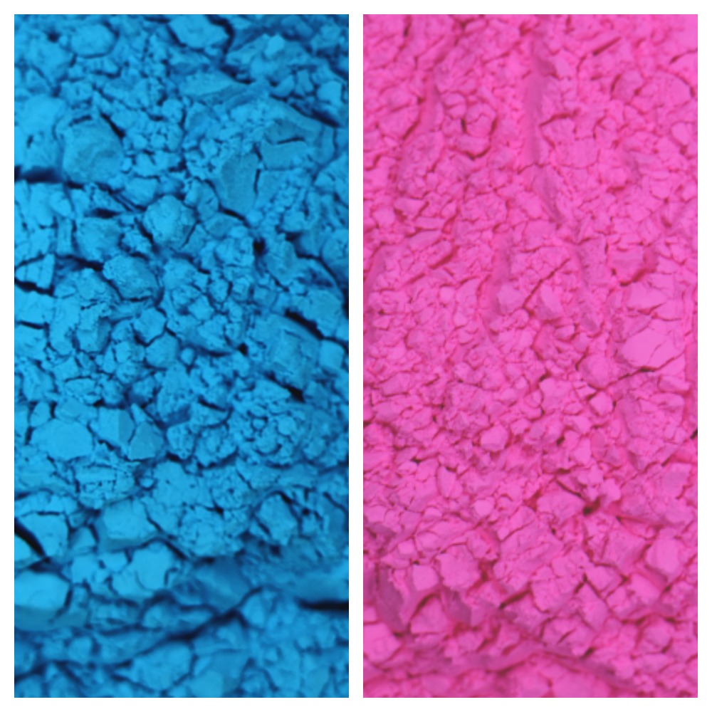 Gender Reveal Pink Blue 10 Pounds 5 Lbs Of Each Color Gender Reveal Color Powder Sample