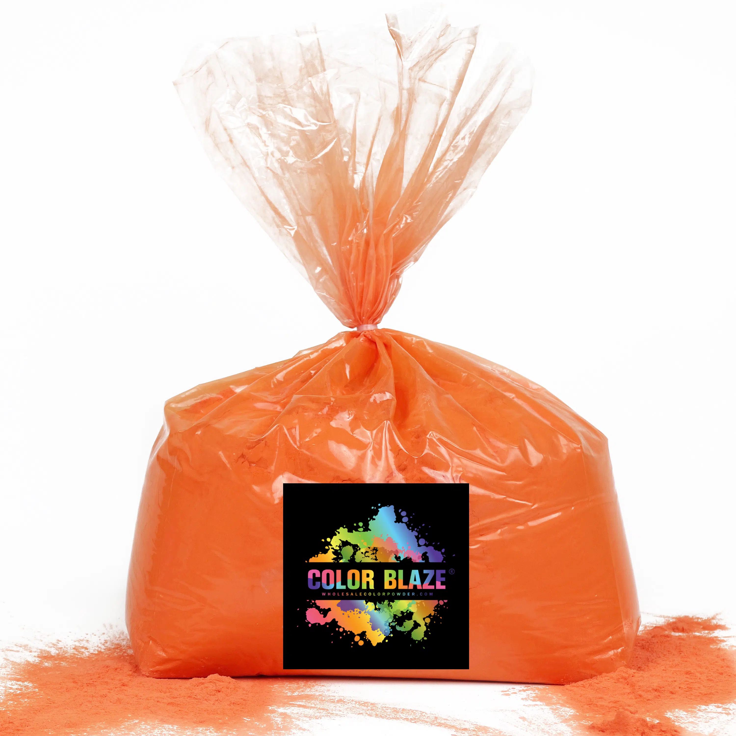 25lbs Orange Color Powder - Blaze Wholesale Color Powder