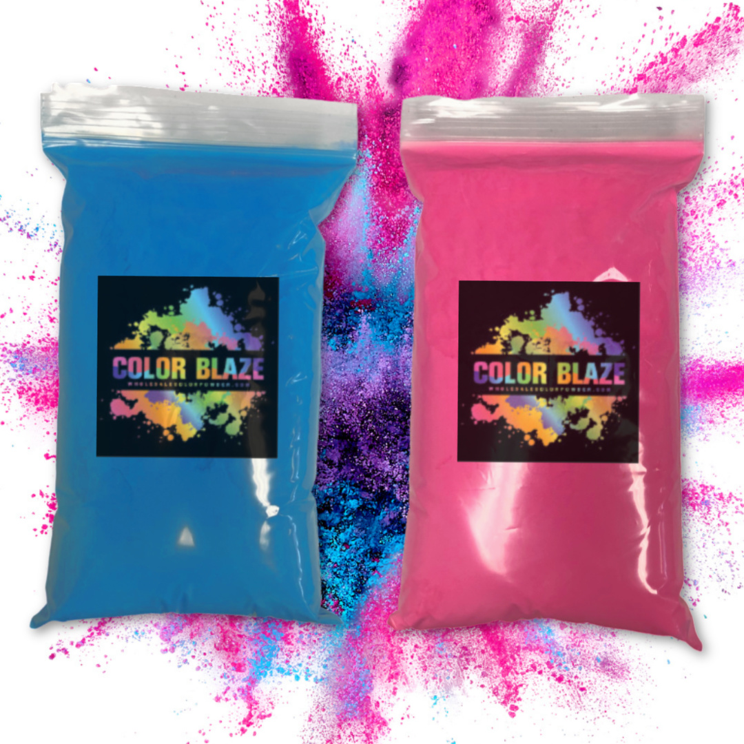 Using Color Powder at Gender Reveal Parties - Color Powder Supply
