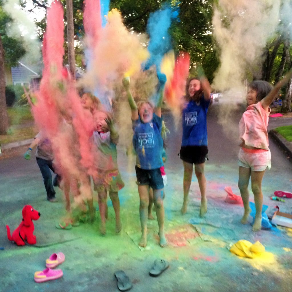 Color Powder Party Ideas and Games - Fun For The Whole Family